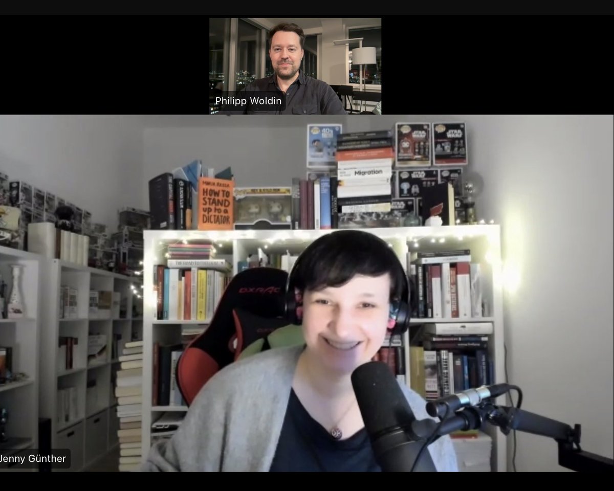 Hat Spaß gemacht im <a href="/EinmischenPod/">Einmischen! Podcast</a> 
mit <a href="/JennyGnther/">Jenny Günther 🐋 🐏 🐺</a> über unser Buch „Neue Deutsche Gewalt“ zu sprechen! 

Eine Stunde Gespräch, demnächst überall abrufbar
<a href="/CHBeckLiteratur/">C.H.Beck Literatur</a> <a href="/AlexanderDinger/">Alexander Dinger</a>