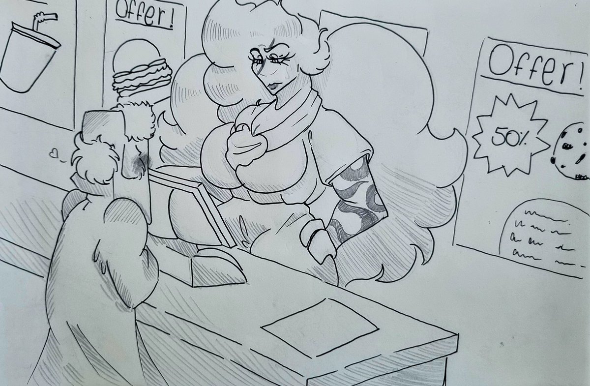 Soviet: I- I- I... I-I'd like a... Mega-milk, please /////... 👉👈
#countryhumans 
#countryhumansthirdreich 
#countryhumansUSSR