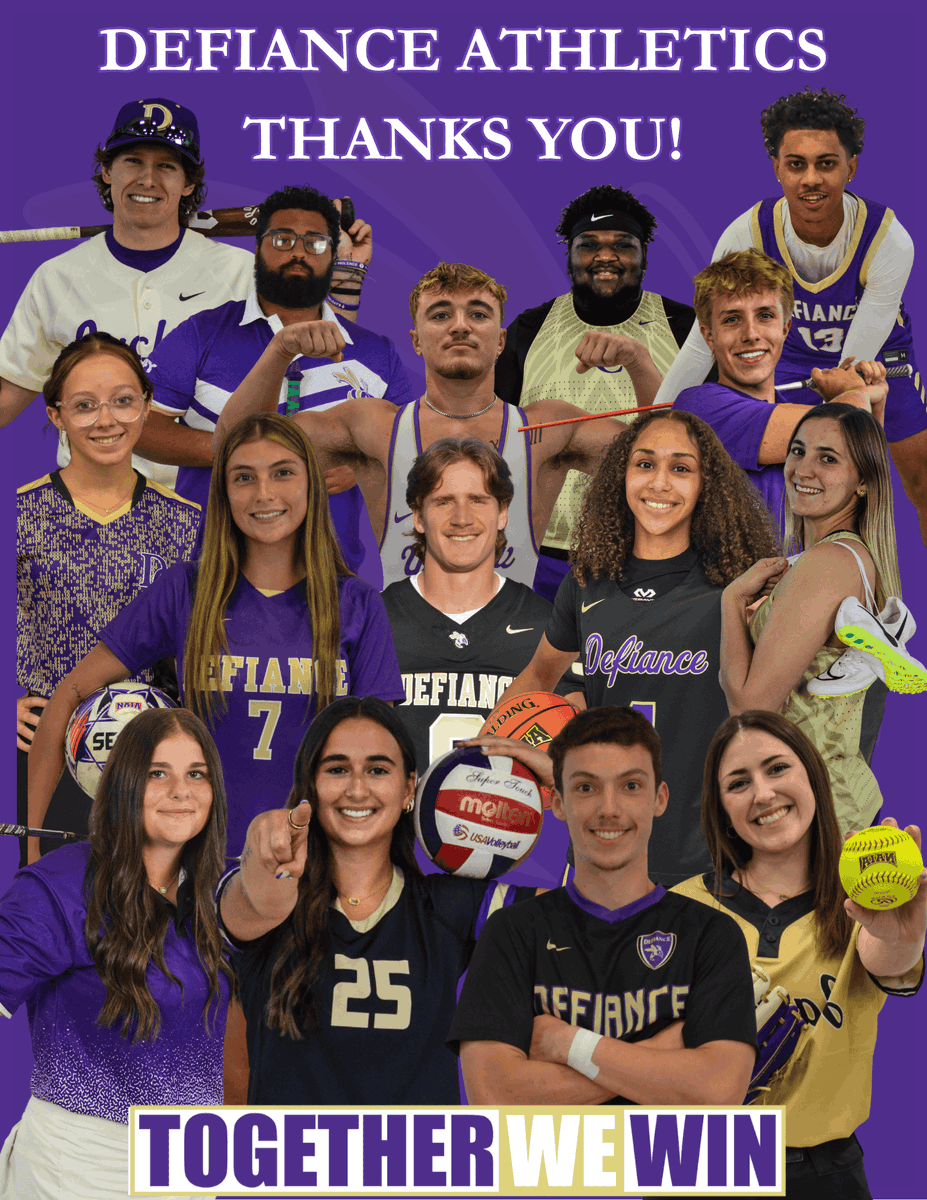 Defiance College Athletics tweet media