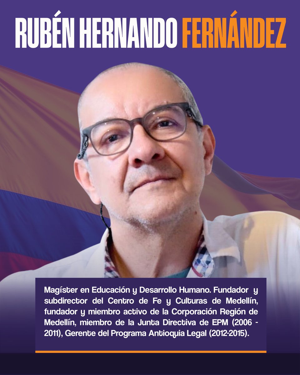 sergio_fajardo's tweet photo. Este es el equipo con el que lograremos una Colombia con Cero impunidad, cero corrupción.

Personas calificadas, transparentes, con rigor político y con ganas de sacar este país #adelante sin que se pierda un peso. https://t.co/Nrb9JyylYy