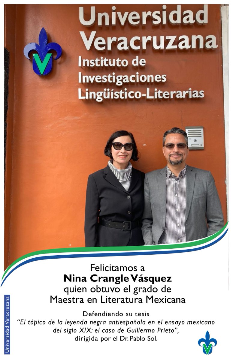 Desde IIL-L extendemos nuestras más sinceras felicitaciones a las egresadas de la Maestría en Literatura Mexicana, Nina Crangle y María de los Ángeles Escobar, quienes obtuvieron su grado académico en este mes de diciembre.
¡Muchas felicidades! 🎓🎉📜👏