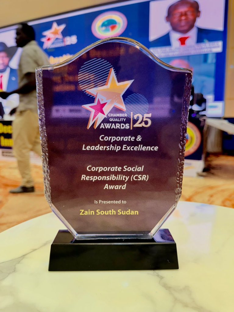 Zain South Sudan tweet media