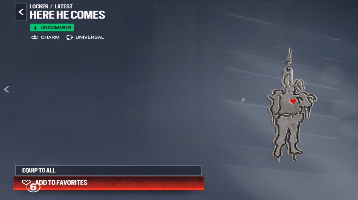 RalphyyR6's tweet image. Hot Take.

The only people that are allowed to complain about this charm are those that have spent months working out the Easter Egg for it to all get leaked and the code posted on socials for everyone to get.

Y'all are complaining about something you got for FREE.