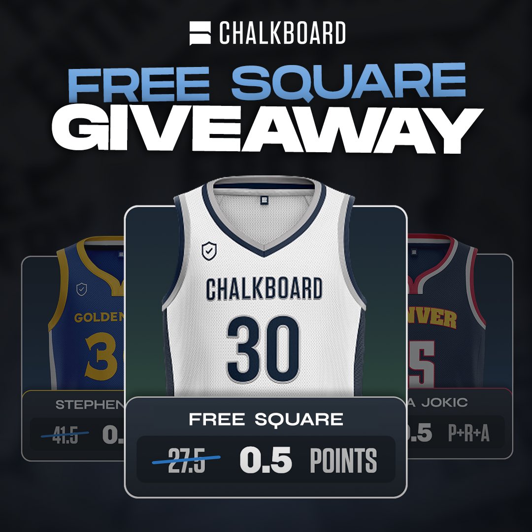 ndotdiab's tweet photo. Giving Away 5 FREE SQUARES on 
@ChalkboardHQ ! 

Drop your CB username below to enter! https://t.co/mE9Yrh8Onf