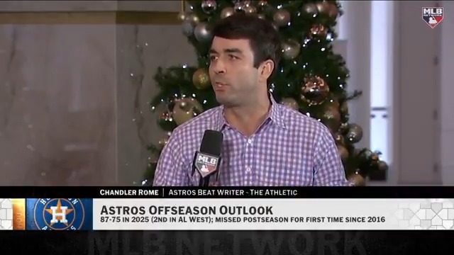 “I'm just not sure there's enough at-bats to go around for both Isaac Paredes and Christian Walker, which makes me think one of them could be on the move.”
- @Chandler_Rome on the Astros' crowded infield
MLB Network + @CohnReznick