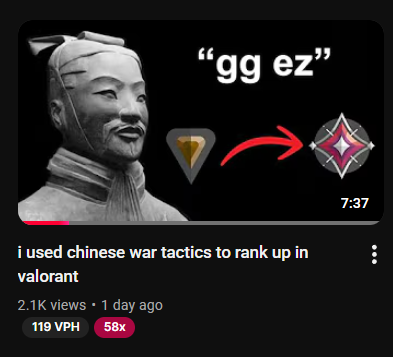 "There's no content left in Valorant" you are just not thinking outside of the box