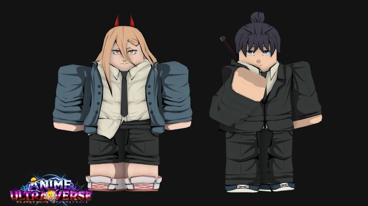 _DevSolo's tweet image. Power and Aki - Anime Ultra Verse #RobloxDevs #RobloxUGC