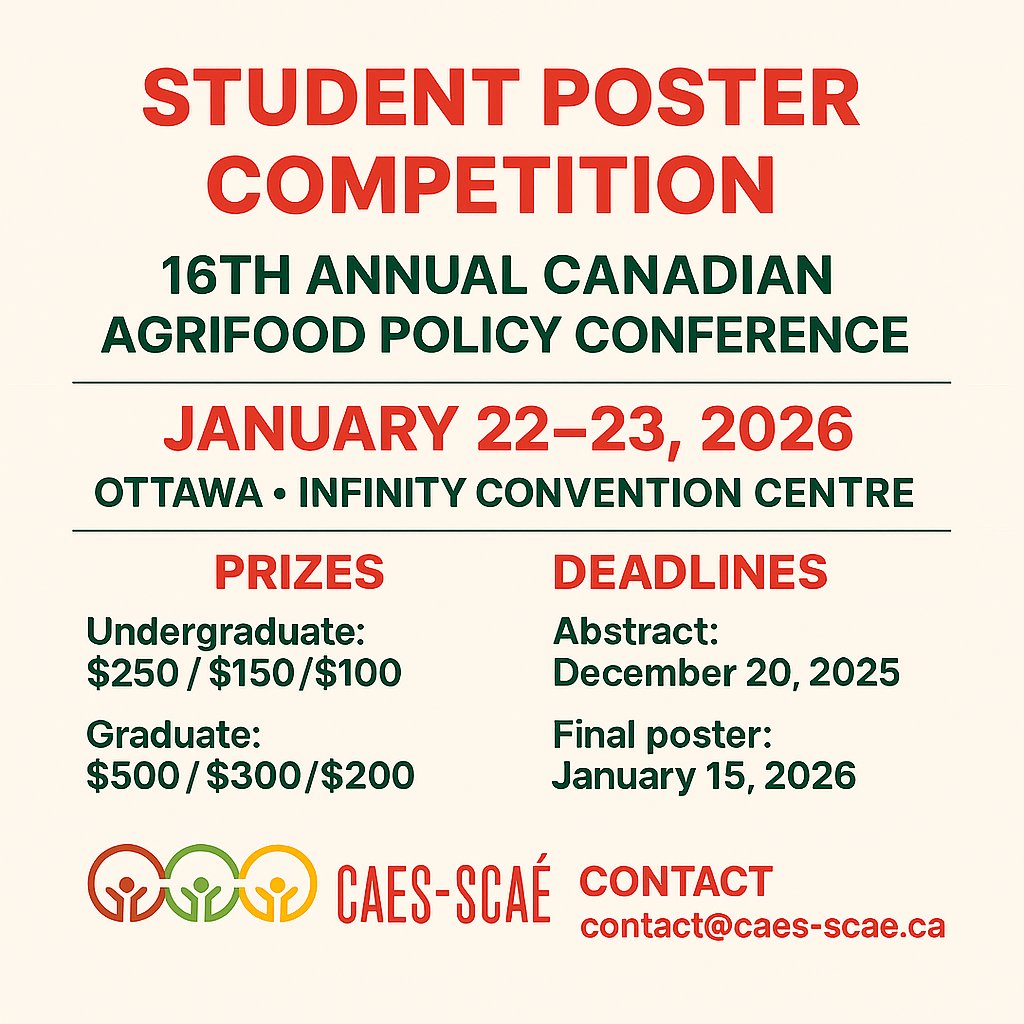 Canadian Agricultural Economics Society (CAES) tweet media