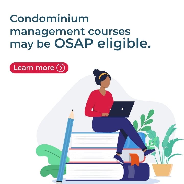 Learners enrolled in the Condominium Management Certificate program at Humber Polytechnic may be eligible to apply for financial assistance through OSAP. Learn more: humber.ca/education-trai…