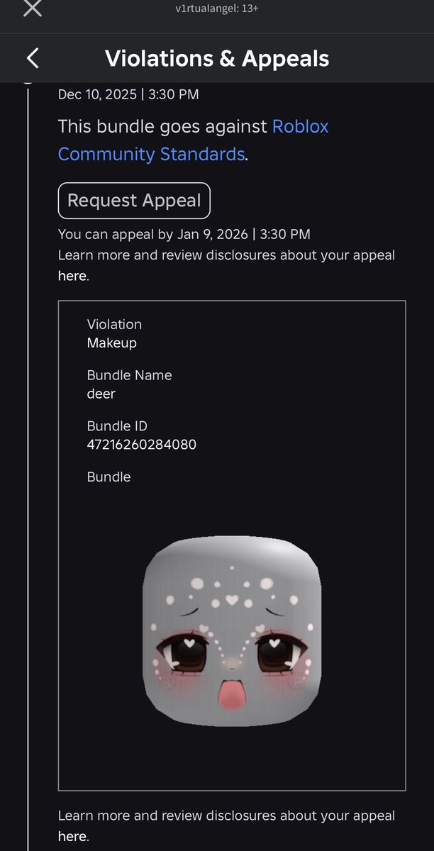 XIAngieIX's tweet image. So roblox basically just hates me 😭 HOW ARE THESE TATTOOS MEN WHAT THE HELLL @Roblox ???

#RobloxDev #robloxugc