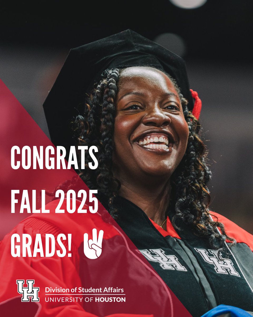 UH_DSA's tweet photo. Congrats #ClassOf2025 y'all did THAT! So proud of every #UHGrad 🎓🫶 https://t.co/RPwLzOgdXi