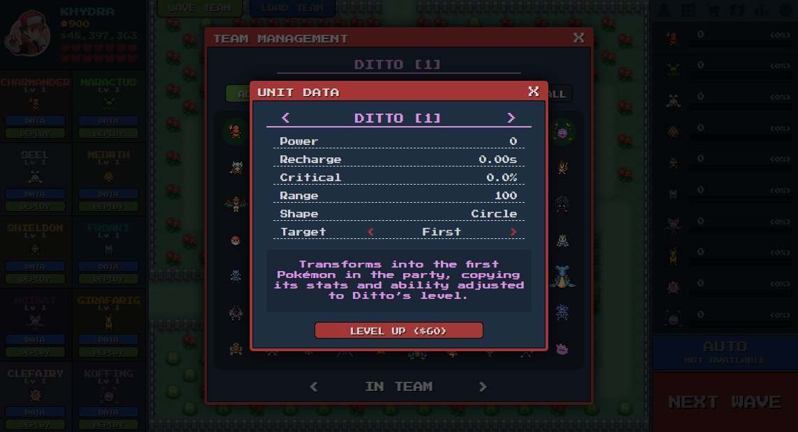 PokéPath: Tower Defense is live! Build your team, defend every route, and play instantly in your browser.

Play now: khydra98.itch.io/pokepath

#Pokemon #TowerDefense #IndieDev
