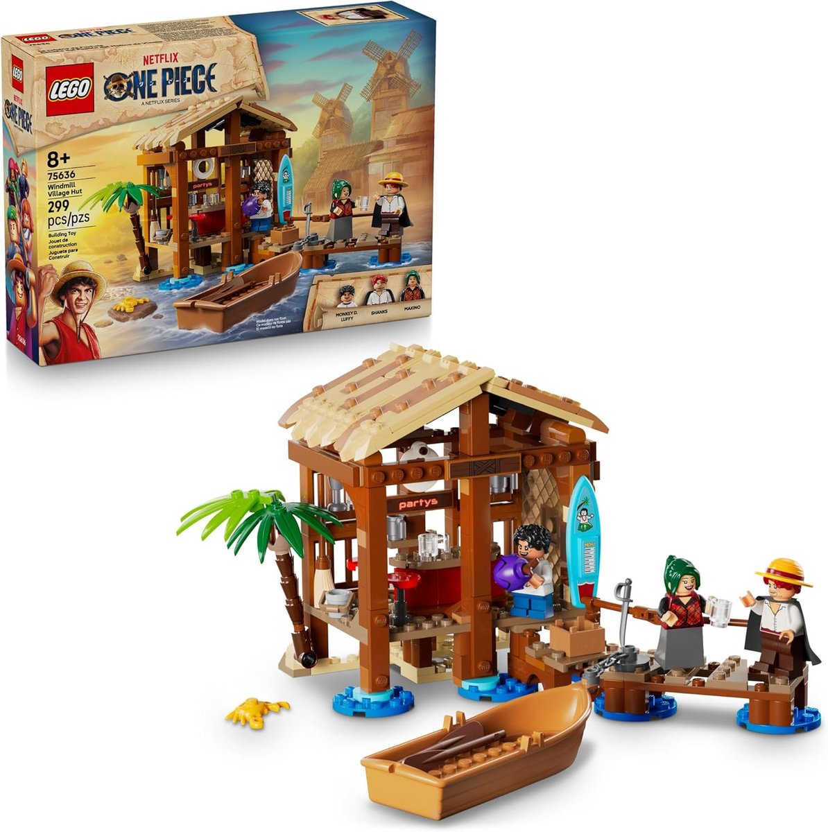 LEGO x Netflix One Piece sets on sale at Amazon! Windmill Village