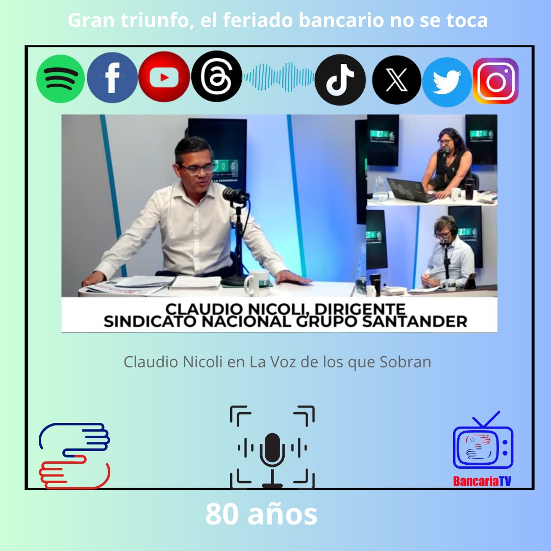 Sindicato Nacional Grupo Santander tweet media