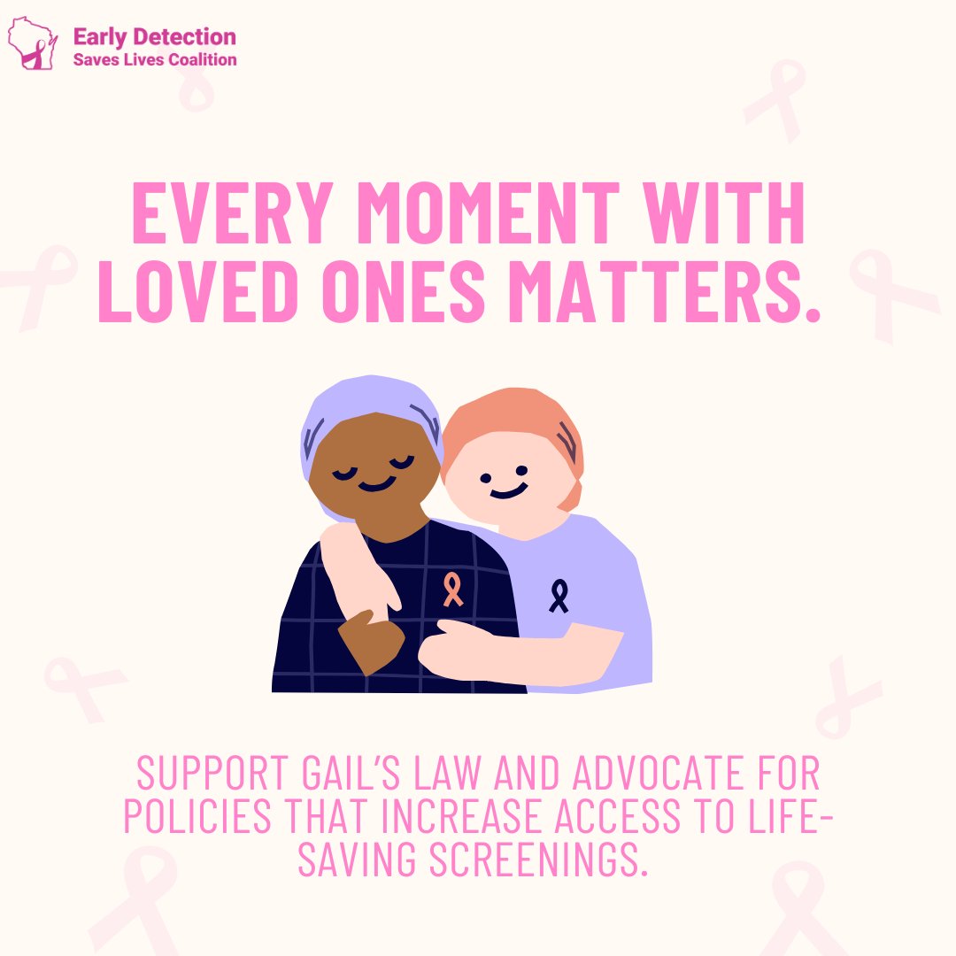 DetectEarlyWI's tweet image. Traditional mammograms can miss cancers in dense breast tissue, making secondary screenings like ultrasound or MRI critical for early detection. It’s time to advocate for policies that help women access these life-saving tests -- because every moment with loved ones matters.