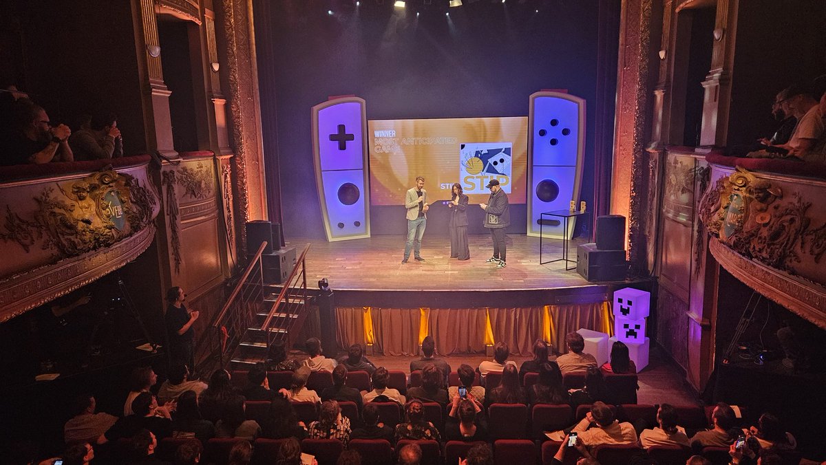 The #BGA25 Winner for Most Anticipated Game goes to Stip by <a href="/SixtyfourBE/">Sixtyfour</a>

The 4th wall-breaking shenanigans are a real treat, and the visuals, sound design &amp; game mechanics all work together in harmony to achieve a level of sophistication  that is sure to be a hit among puzzlers