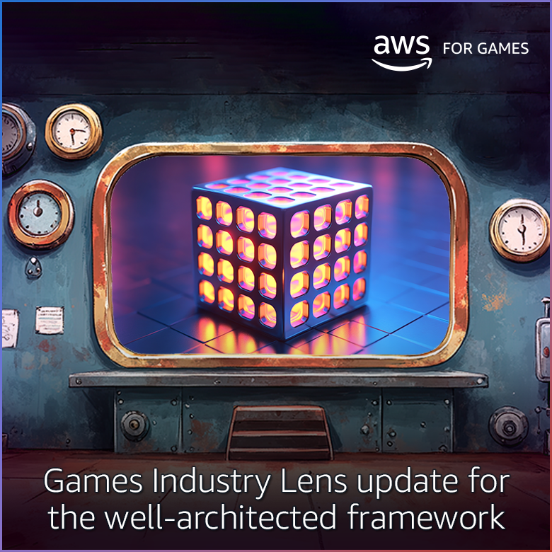 AWSGameTech's tweet image. 🎮 Attention game developers &amp;amp; publishers: We&apos;ve updated the AWS Well-Architected Games Industry Lens. 

📍 Read the blog post to learn how to leverage this powerful tool: go.aws/4psCRFT.

#AWSforGames #AmazonGameLiftServers