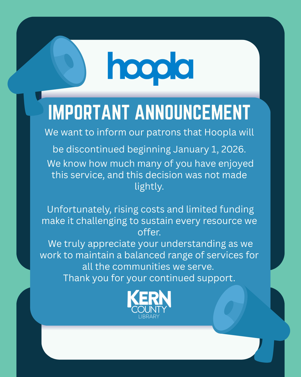 Kern County Library tweet media