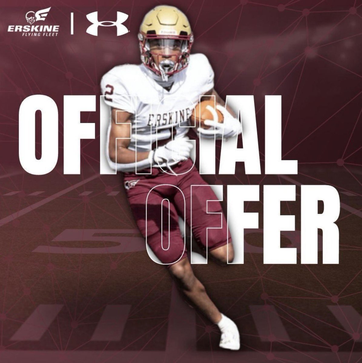 Truly grateful to receive a offer from Erskine College🙏🏾<a href="/CoachWHardesty/">Will Hardesty</a> 
<a href="/NEGARecruits/">Northeast Georgia Recruits</a> <a href="/RecruitMatador/">Matador Media</a> <a href="/Upper90FB_/">Upper 90 (U90) Football</a> <a href="/priority11fb/">Priority 11 Recruiting</a>