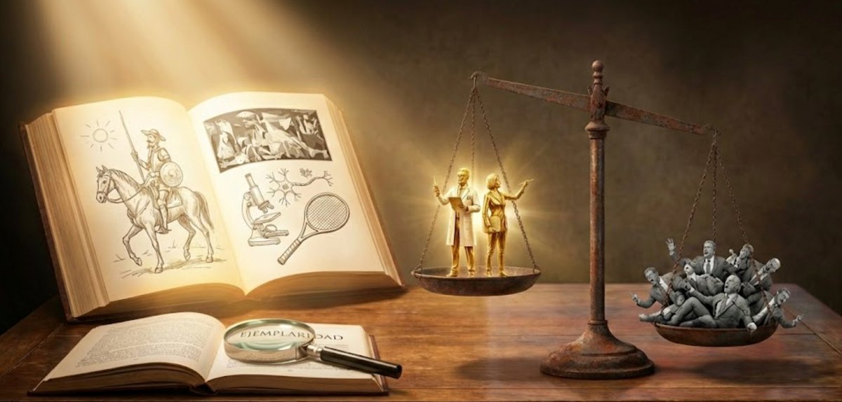 PabloFuente's tweet image. 𝐄𝐥 𝐦𝐨𝐦𝐞𝐧𝐭𝐨 𝐝𝐞 𝐥𝐚 𝐞𝐣𝐞𝐦𝐩𝐥𝐚𝐫𝐢𝐝𝐚𝐝

En ocasiones, caemos en el error de considerar la grandeza de un país como una plantilla de Excel que se basa en sumar el PIB, el gasto público por habitante, la deuda per cápita y la prima de riesgo para, desde esa frialdad…