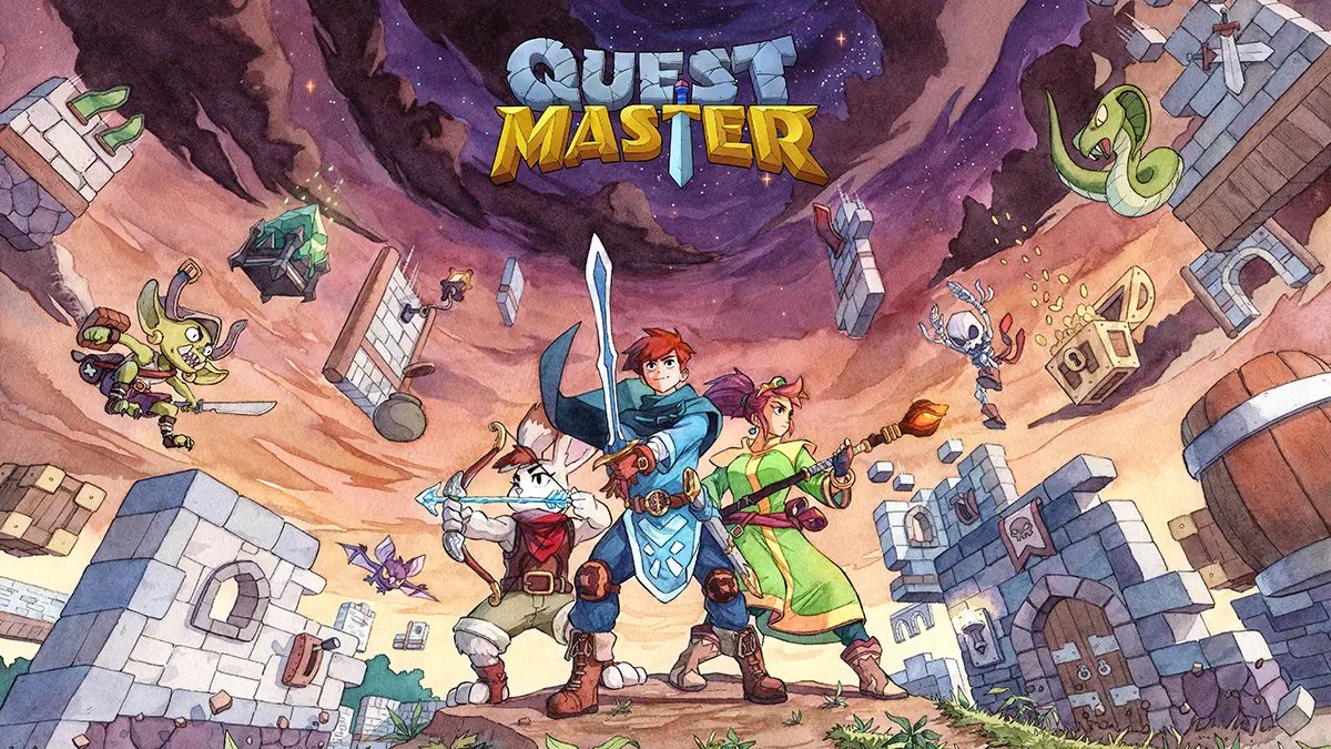 japahttv's tweet photo. 🏹 Quest Master recebeu atualização com Arco e Flecha, flechas explosivas e Eye Switch, além de tema festivo na Castle Town. A versão 1.0 será lançada no segundo trimestre de 2026, trazendo modo história completo e novidades multiplayer. #QuestMaster https://t.co/5zMZ96zsBP