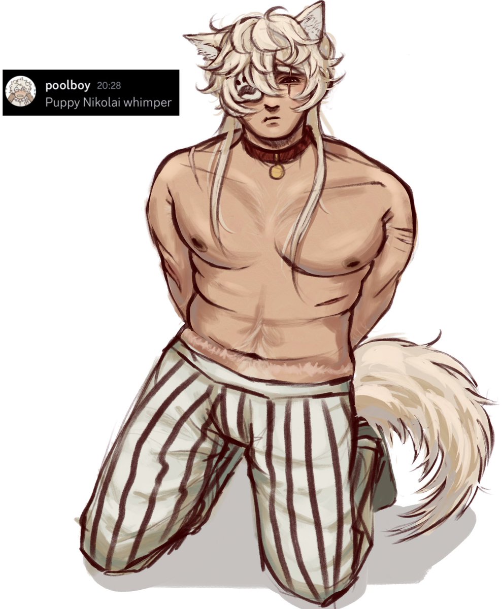 dostoy_'s tweet photo. he put a gun to my head and tied my feet together and kidnapped my cats and made me draw this
#nikolaigogol #nikolaibsd https://t.co/TpBXHi9cSA