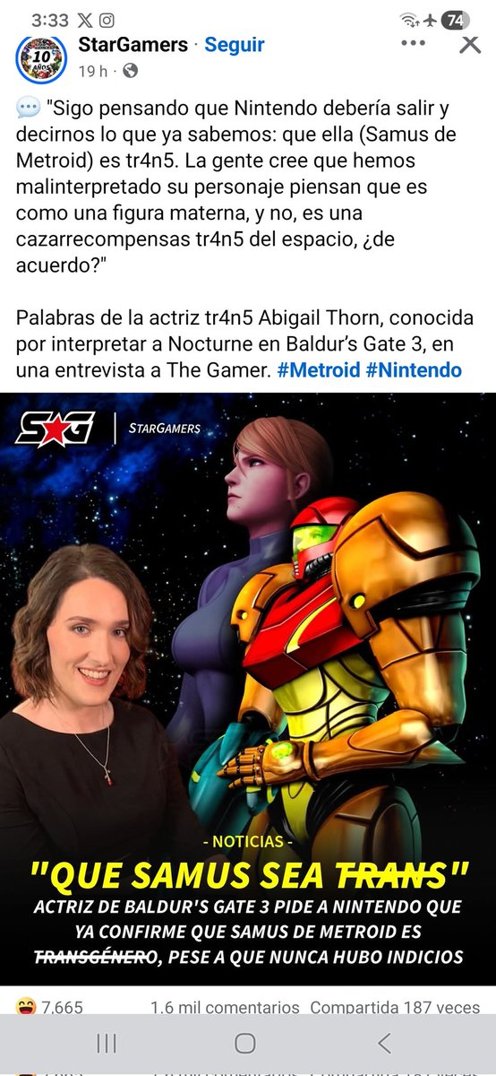 Encontré esto en Facebook