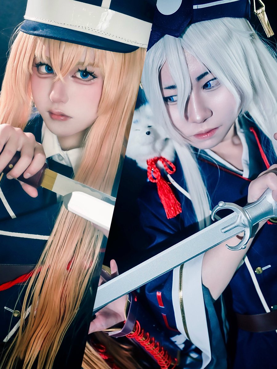 Cosplay ^ 刀剣乱舞 乱藤四郎 vs 白山吉光 手合わせ