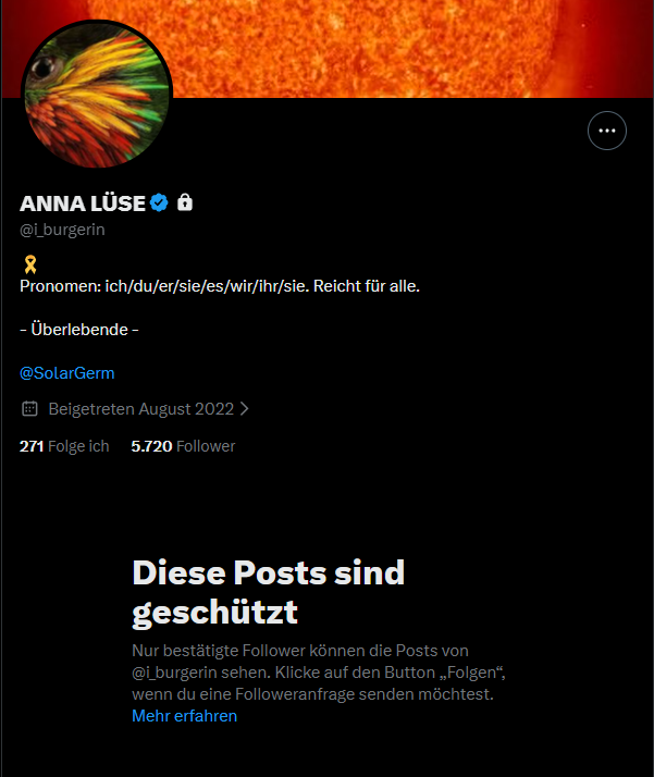 Huch...(ja, bewusst gewählt 😏)