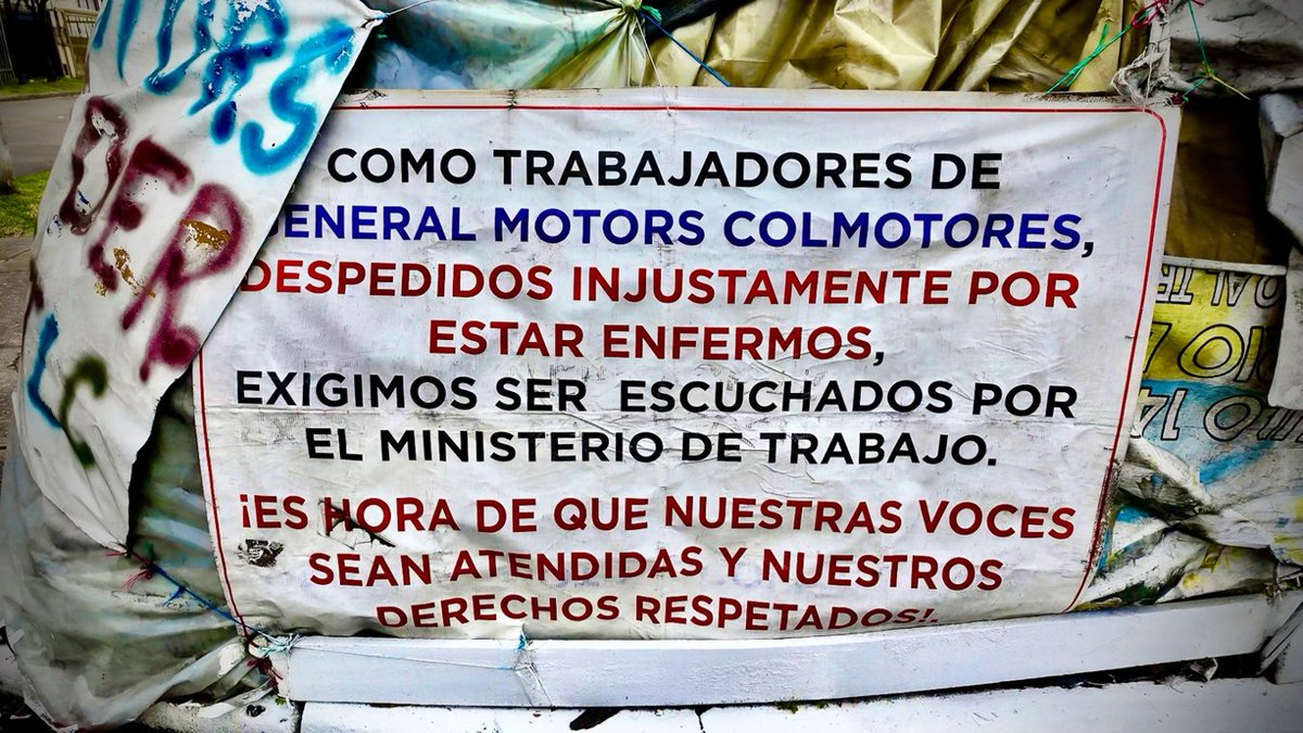 In honor of International Human Rights Day, the UAW is reaffirming our unwavering support for GM workers in Colombia.

For more than 14 years, injured workers with ASOTRECOL have been fighting for their rights after suffering debilitating injuries on the job at GM. Their courage,