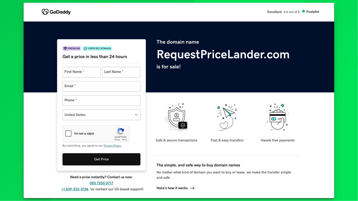 #3️⃣ New from Afternic