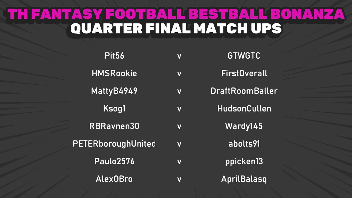 Fantasy Think Tank tweet media