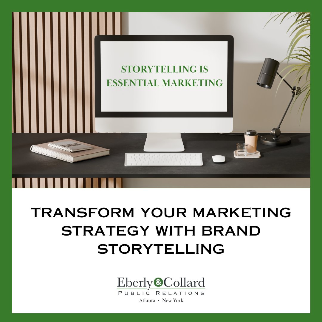 eberlycollardpr's tweet photo. Numbers guide decisions, but stories inspire action. The best brands lead with purpose, authenticity, and a clear narrative. Our latest ECPR blog explores how brand storytelling boosts loyalty &amp; ROI: https://t.co/Y2FKSicDfp. https://t.co/HXWF4ZJjU1