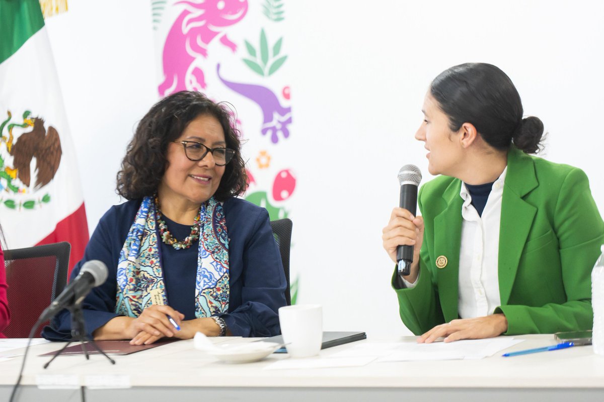 Hoy firmamos un convenio clave para las mujeres trabajadoras de la CDMX. 💜

Las mujeres somos el 43 % de la población económicamente activa y la violencia laboral no puede seguir siendo invisible.♀️

Desde la @STyFE_CDMX, junto con la <a href="/FiscaliaCDMX/">Fiscalía CDMX</a>, fortalecemos rutas de