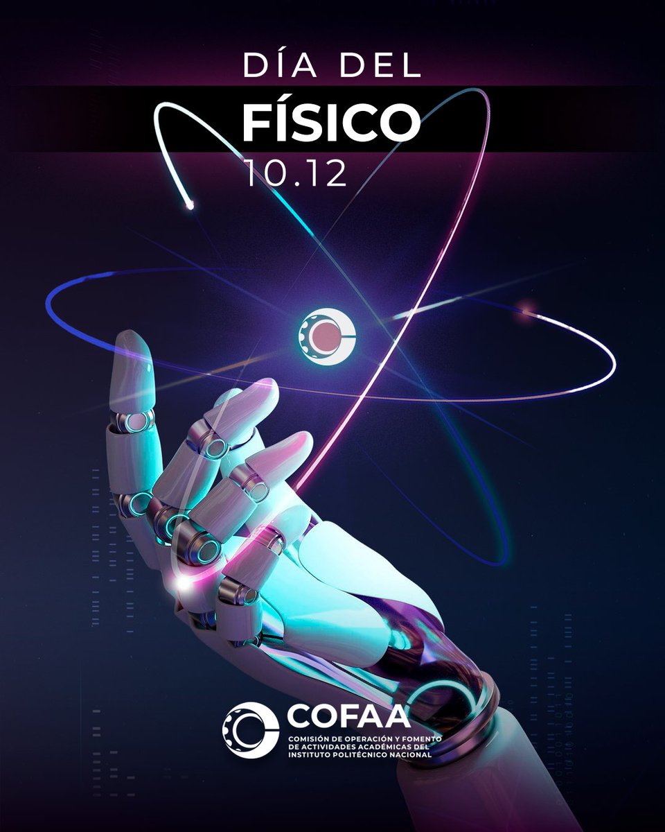 Hoy reconocemos a quienes, con pasión y rigor, desentrañan los secretos de la materia, la energía y el espacio-tiempo.

¡Gracias por impulsar la ciencia y el futuro!

#FelizDíaDelFísico
