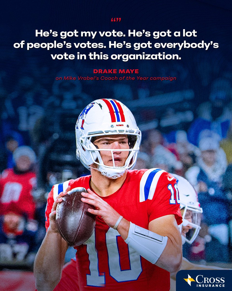 What @DrakeMaye2 said 🗣️
#ProBowlVote | #NEPats