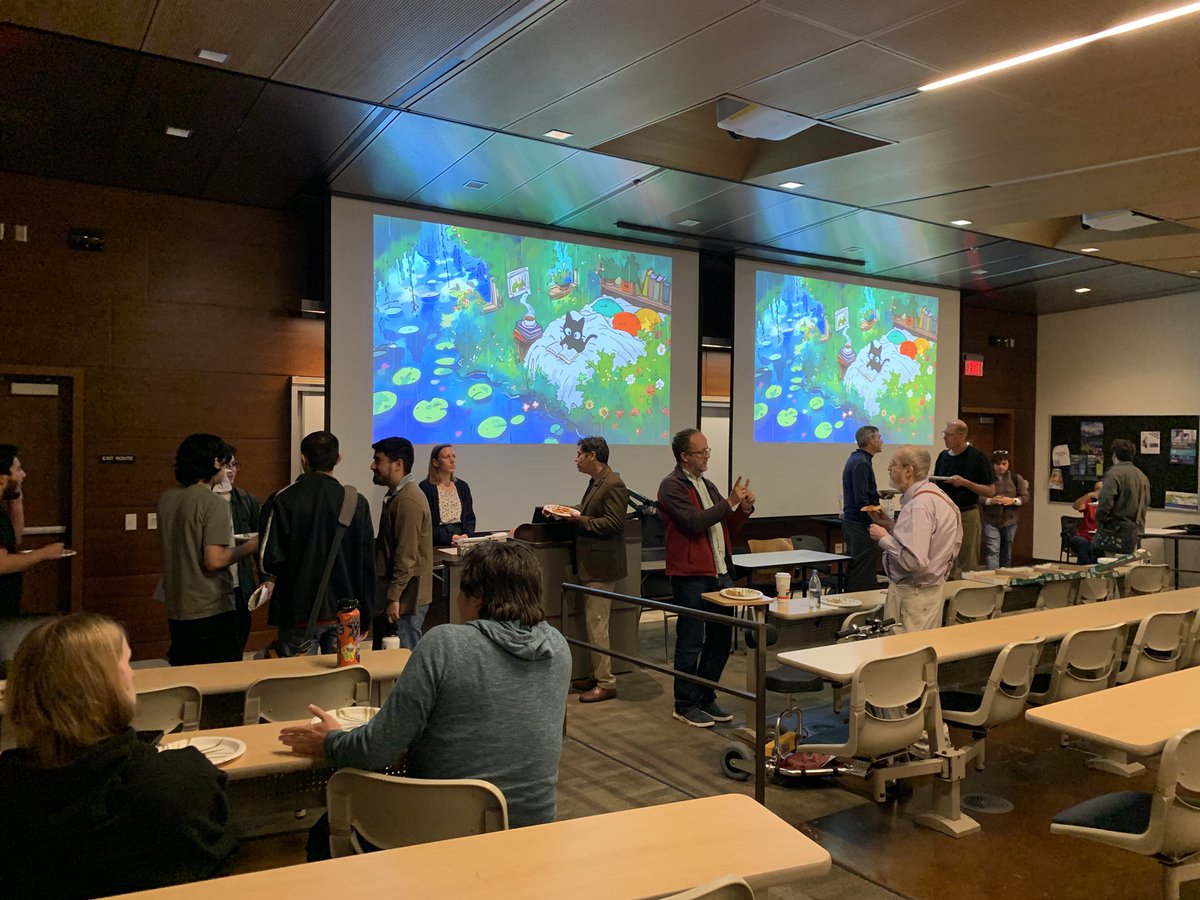 Celebrating the end of the colloquium series led by Dr. Grefe this semester. A great series of presentations and encounters of our students with professionals from other institutions and industry.