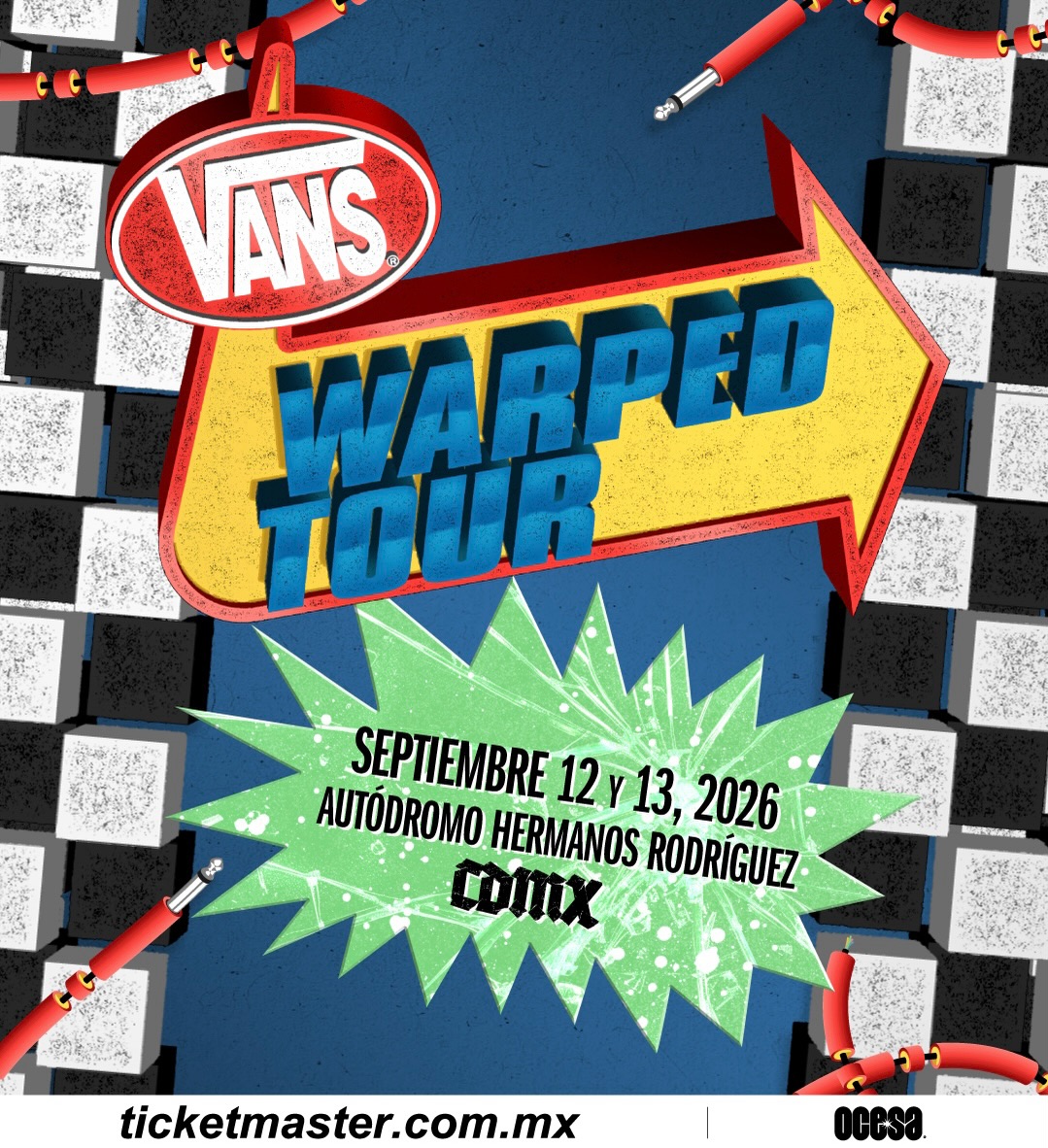 CallingMx's tweet image. 🛹 ¿A quien te gustaría ver en Vans Warped Tour CDMX 2026 ?

El Vans Warped Tour se vuelve global y por primera vez, este festival icónico de música alternativa, punk, rock, y contracultura. ¡Una experiencia inigualable que honra más de tres décadas de legado!

#OCESA