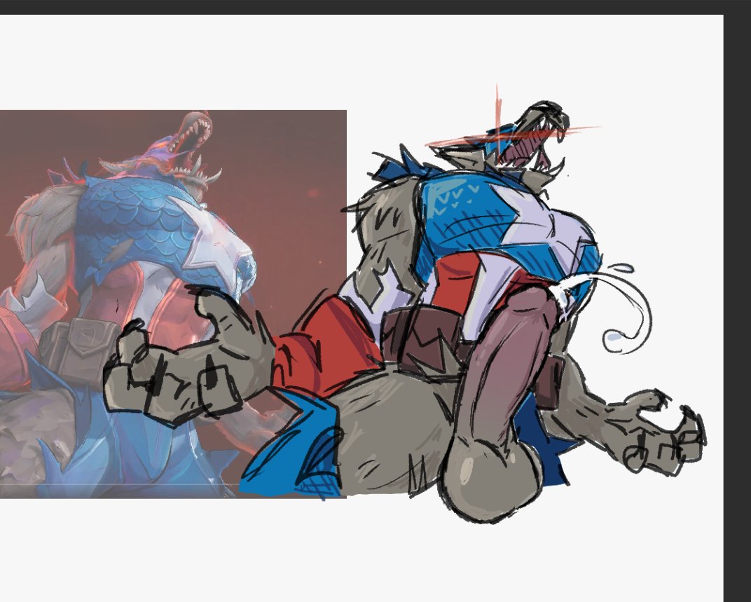 4407ButBad's tweet photo. Werewolf Captain America skin speedrun #MarvelRivals https://t.co/U4wjn2Nszs