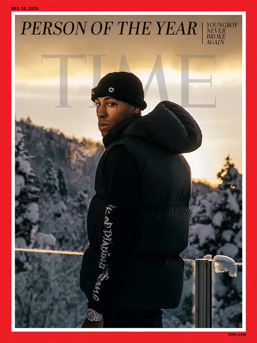 DailyNoud's tweet image. YoungBoy Never Broke Again has been named TIME’s Person of the Year.
