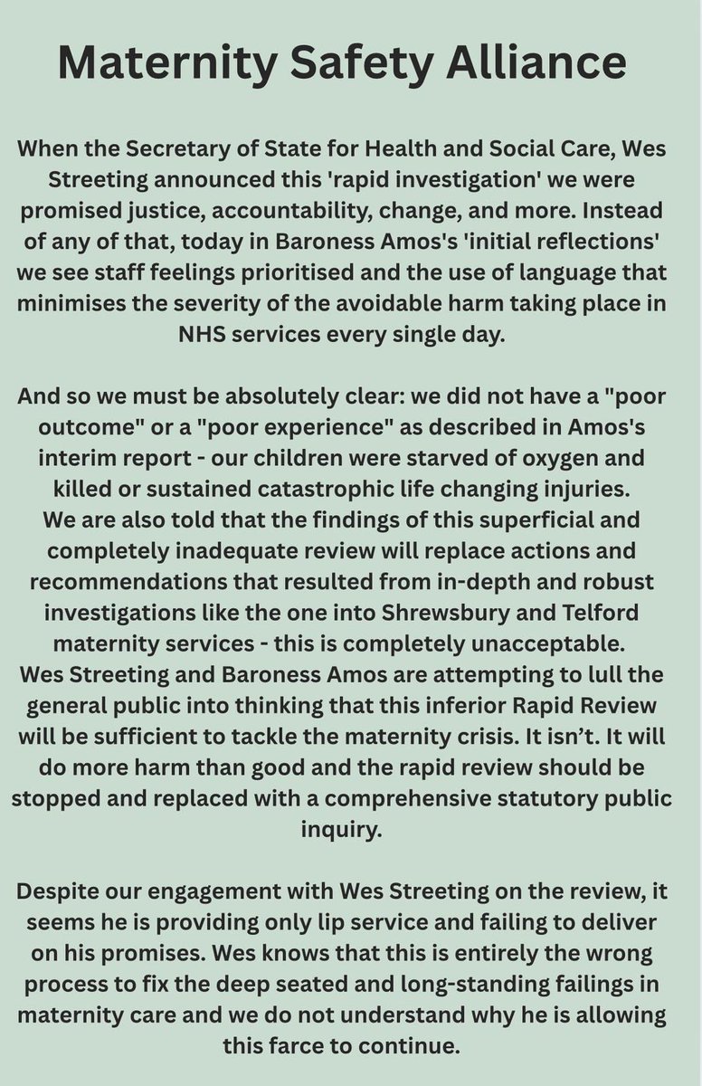 Maternity Safety Alliance tweet media