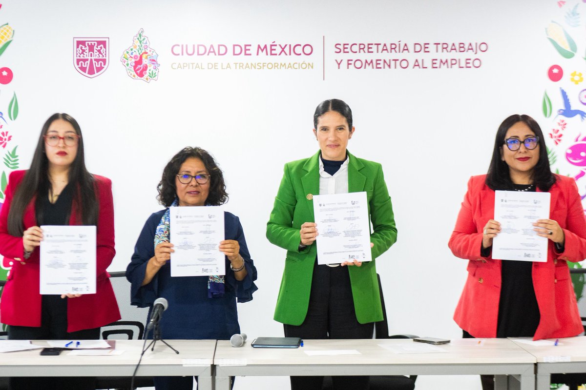 Ines_GONI's tweet photo. Hoy firmamos un convenio clave para las mujeres trabajadoras de la Ciudad de México. 🧡

Las mujeres somos el 43 % de la población económicamente activa y la violencia laboral no puede seguir siendo invisible. ♀️

Desde @TrabajoCDMX, junto con la @FiscaliaCDMX, fortalecemos rutas de atención para que denunciar no signifique perder el empleo y para garantizar acompañamiento integral a las mujeres que viven acoso y hostigamiento laboral.

Este acuerdo, alineado al #Convenio190 de la OIT, reafirma nuestro compromiso con trabajo digno, igualdad sustantiva y cero violencia laboral. 💜

#UtopíaLaboral #CapitalDeLaTransformación
@BerthaAlcalde