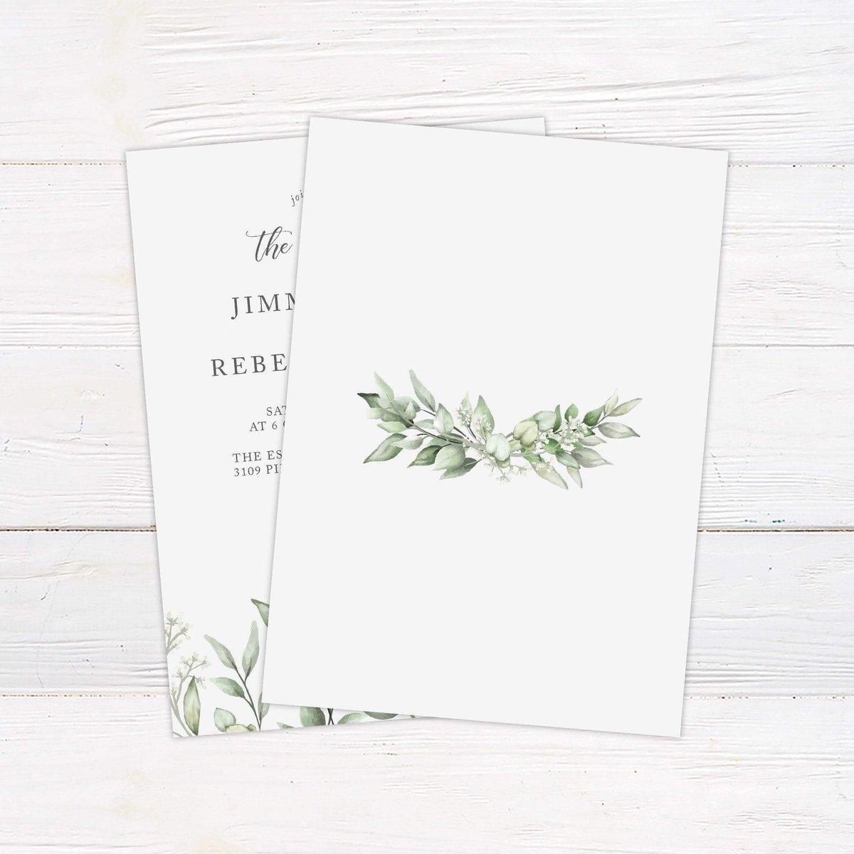 Go_Print_Plus's tweet photo. Invite elegance to your special event with our Faded Eucalyptus Leaves Invitations, beautifully crafted for just $1.16 each. Make your moments memorable! #EventInvitations #PaperGoods

Shop Now https://t.co/4qvZU9jYWM https://t.co/RFWSzzaqFj
