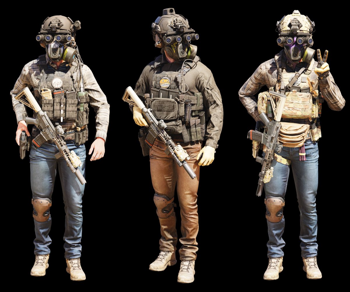 SpecialAgent322's tweet photo. MTF Operators "EPSILON-6"
#Blender #3dartwork #3d #MTF #SCP #Military #Tactical #MobileTaskForces #Epsilon6 https://t.co/dOKFoqQLPN