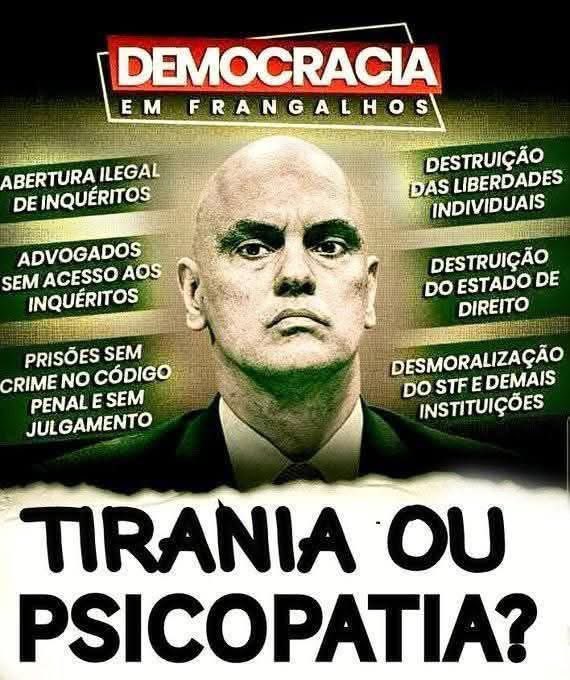 Espero um dia@STF_oficial  que ninguém saberá o nome dos ministros em que não vô ver ministros dando entrevistas vazando seus atos pra impressa militante isso ainda terá que acontecer. Espero que Alexandre e <a href="/gilmarmendes/">Gilmar Mendes</a> Morais pague na cadeia pelos crimes que cometeram.