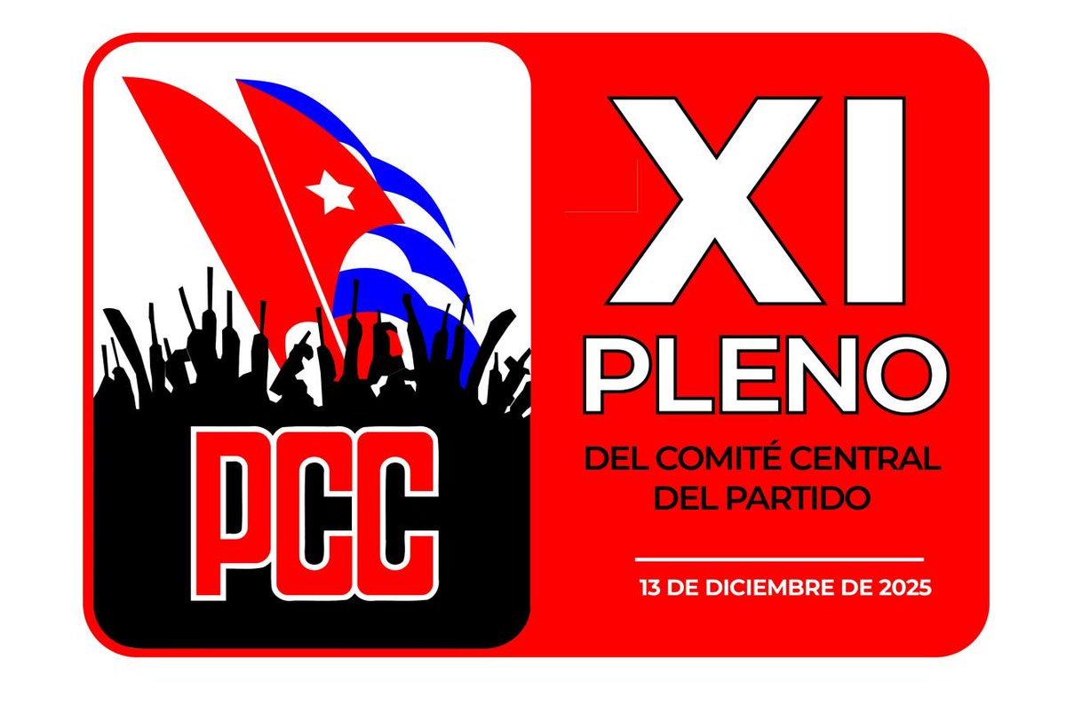 Teniendo en cuenta la compleja situación que vive el país, el Buró Político acordó ajustar el programa de trabajo del #XIPlenoCC del Partido a una sesión y realizarlo el sábado 13 de diciembre por medio de videoconferencia. #DePieYCombatiendo