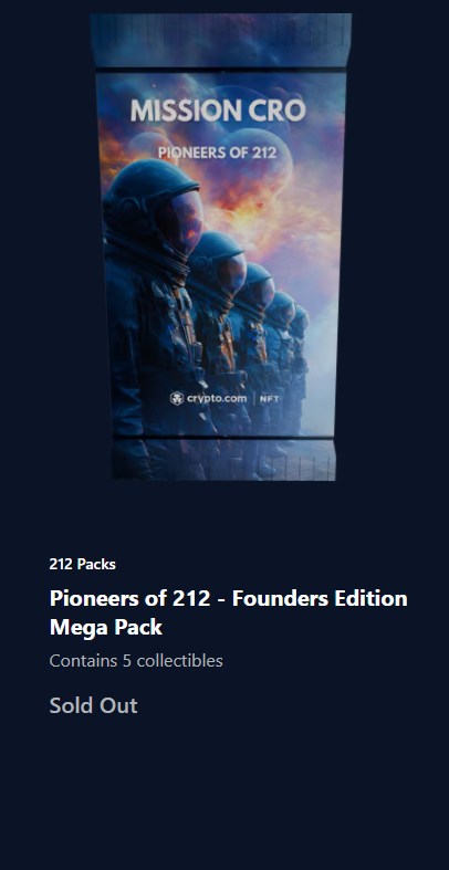 🚨MEGA PACKS SOLD OUT!!!👀 #FFTB 

🥳WE ARE CELEBRATING! <a href="/cryptocomnft/">Crypto.com NFT</a> 
🪂AIRDROP LIVE in our Discord !🪂

👉discord.gg/7GR7aUZm3X✅

#CronosChain #Crofam #Cronos #Cro #Airdrop #CryptoComNFT #MissionCRO #212movement #FFTB #Pioneersof212 #Giveaway #Raffle #Flipsuite