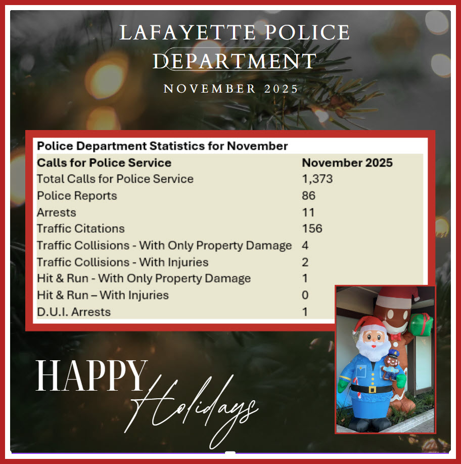 Lafayette Police -CA tweet media