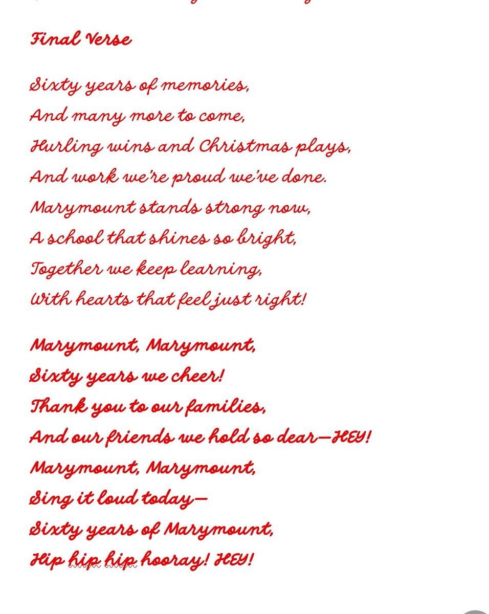 therowerns's tweet photo. 🎄✨ The celebrations have officially begun here in Marymount today! Our wonderful children recorded their  Jingle Bells Marymount is 60 song— we’ve shared a few excerpts below. They were superb 💫

We would  love to see as many of you as possible drop in tomorrow evening! 🎉😊 https://t.co/ueFE6KcNie