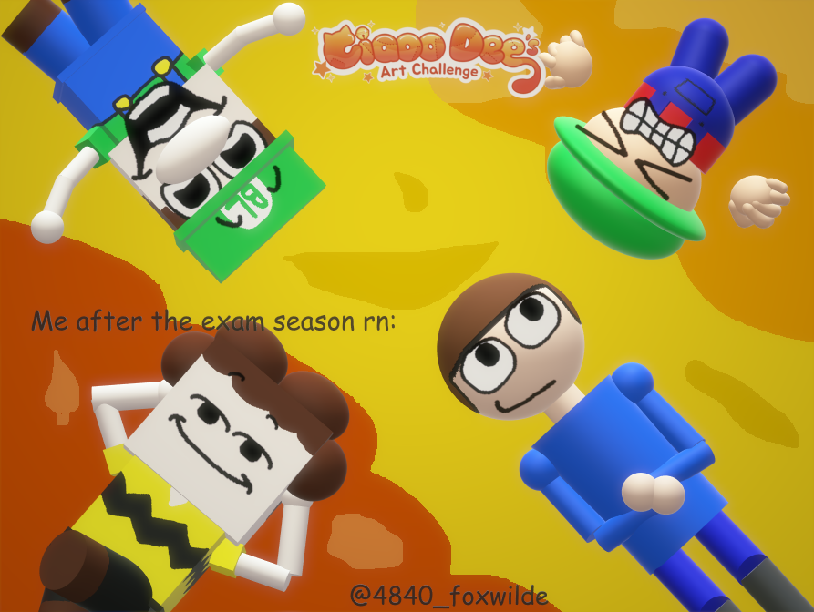 All my fanart for #CiaooDeeChallenge during these months 1/4